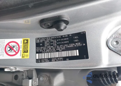 2018 Toyota Highlander Le z USA, uszkodzony, nr VIN 5TDZZRFHXJS240265